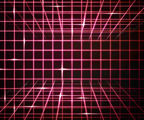 Pokój czerwony laser — Zdjęcie stockowe