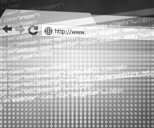 Web browser technology konzept hintergrund — Stockfoto