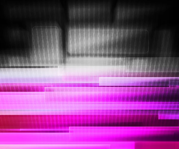 Violette Informationstechnologie Hintergrundkonzept — Stockfoto