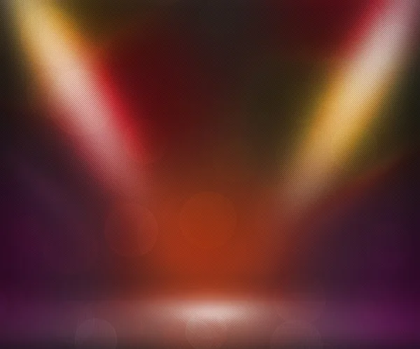 赤の暗いスポット ライト ルーム — ストック写真