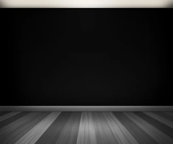 ブラック ルーム背景 — ストック写真
