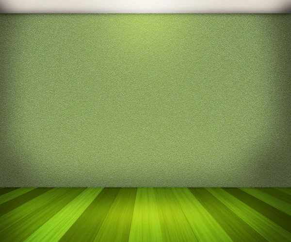 Gröna rummet bakgrund — Stockfoto