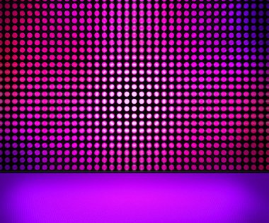 Violed LED Wall clipart