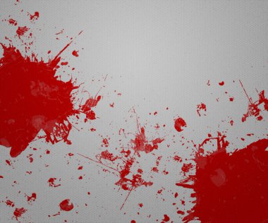 Blood on Gray Paper clipart