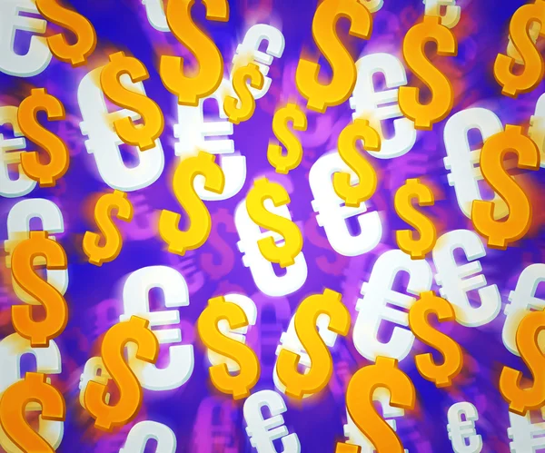 Fondo de dinero violeta — Foto de Stock