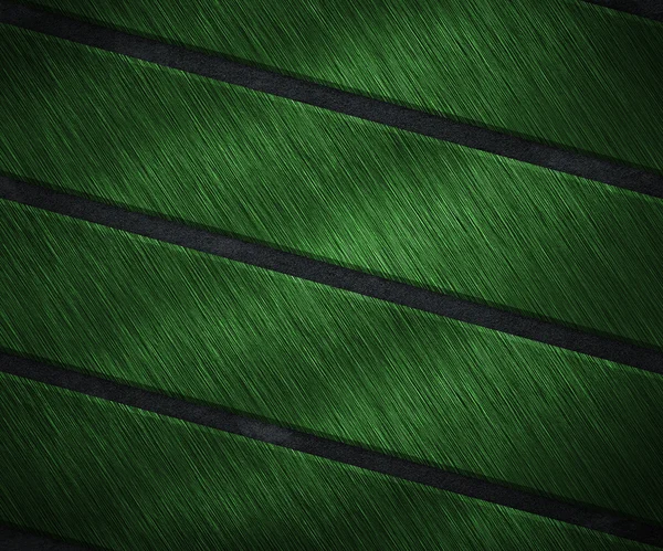 Grüne Metallstreifen Textur — Stockfoto