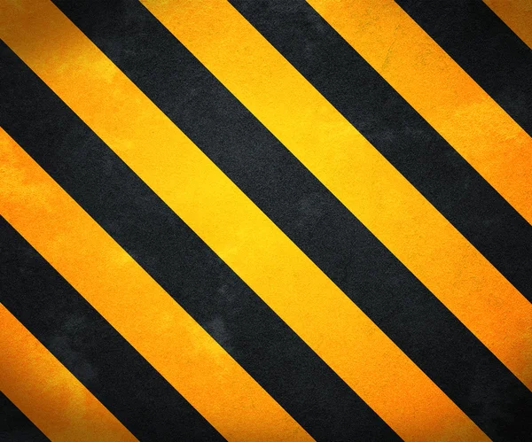 Κίτρινο φόντο ρίγες προειδοποίηση — Φωτογραφία Αρχείου