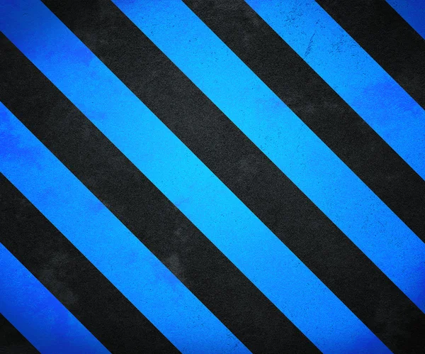 Uyarı çizgili arka plan mavi — Stok fotoğraf
