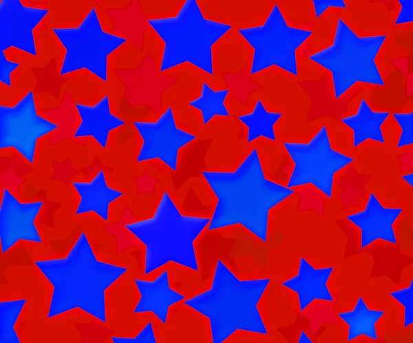Аннотация USA Stars Background — стоковое фото