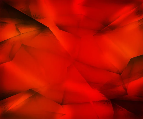 Textur des roten Kristalls — Stockfoto
