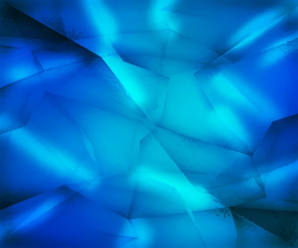 Blue Crystal Texture — Stock Photo, Image