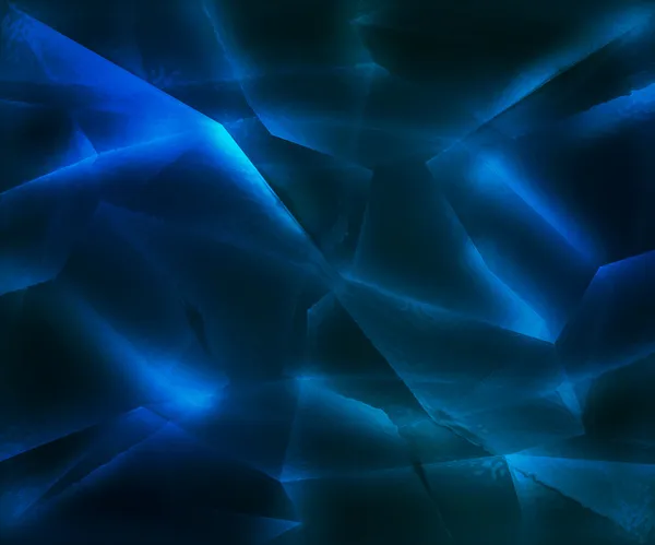 蓝宝石水晶质感 — 图库照片