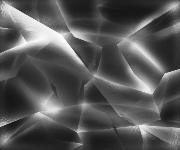 Black Crystal Texture — Stock Photo, Image