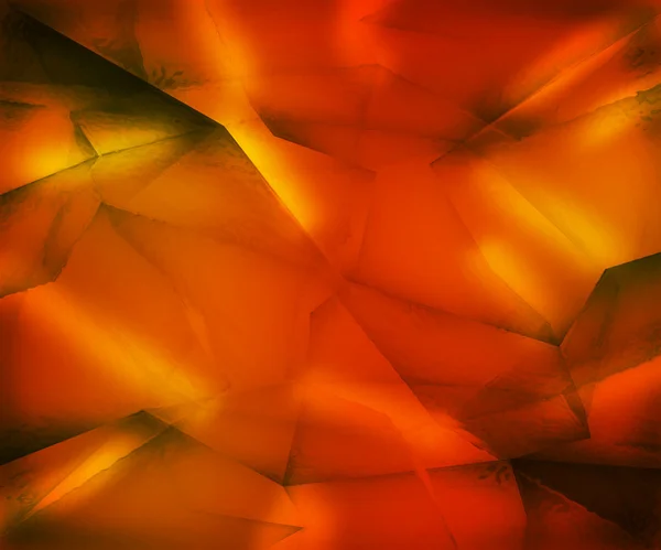 オレンジ色の結晶のテクスチャ — ストック写真