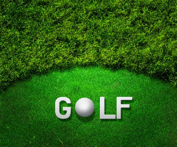 Sfondo golf — Foto Stock