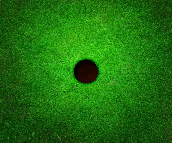 高尔夫球洞背景 — 图库照片