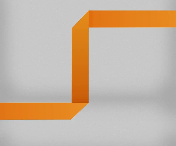 橙色折纸背景 — 图库照片