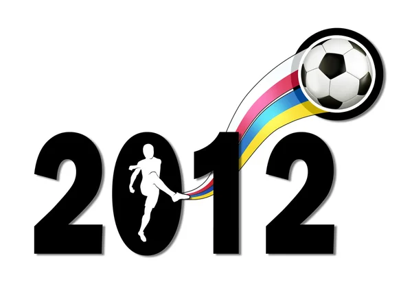 Euro 2012 pohár — Stock fotografie