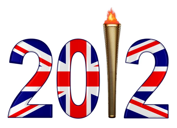 stock image 2012 olympic torch