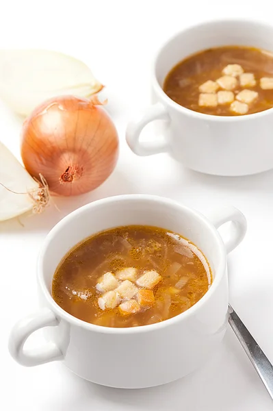 French onion soup — Stock Photo, Image