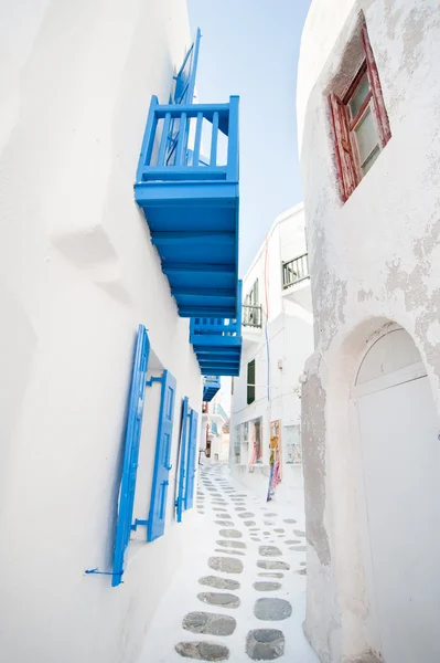 Greek alley — Stock Photo, Image