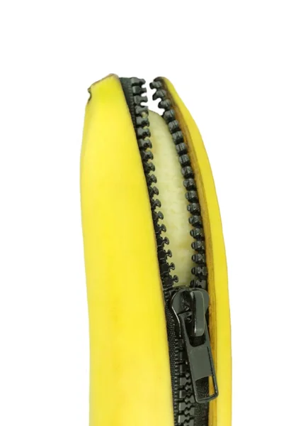 stock image Zippered banana