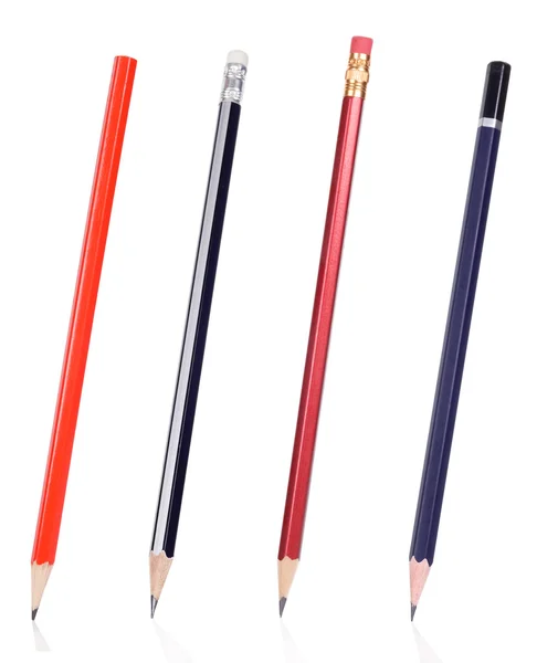 Quattro matite — Foto Stock