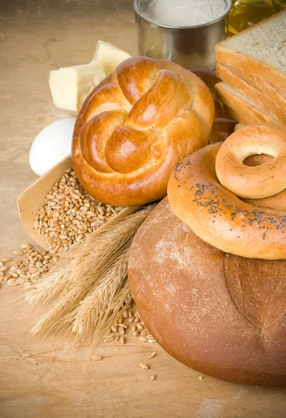 Ekmek ve tahıl — Stok fotoğraf