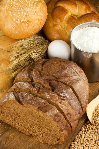 Brot und Backwaren — Stockfoto