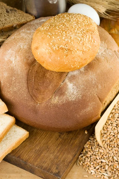 Pâine și produse de panificație — Fotografie, imagine de stoc