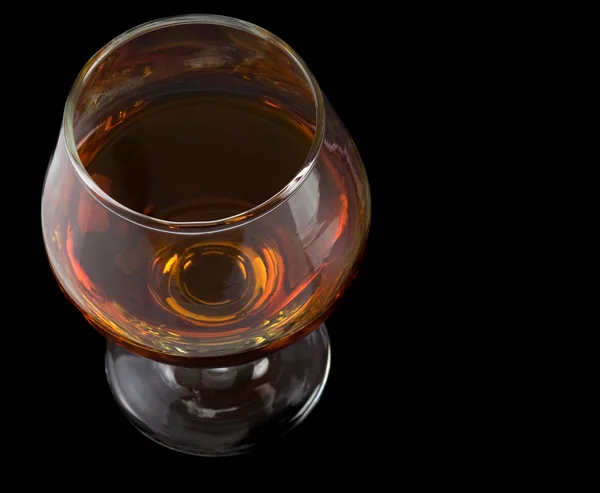 Cognac glass with brandy — Stock Photo, Image