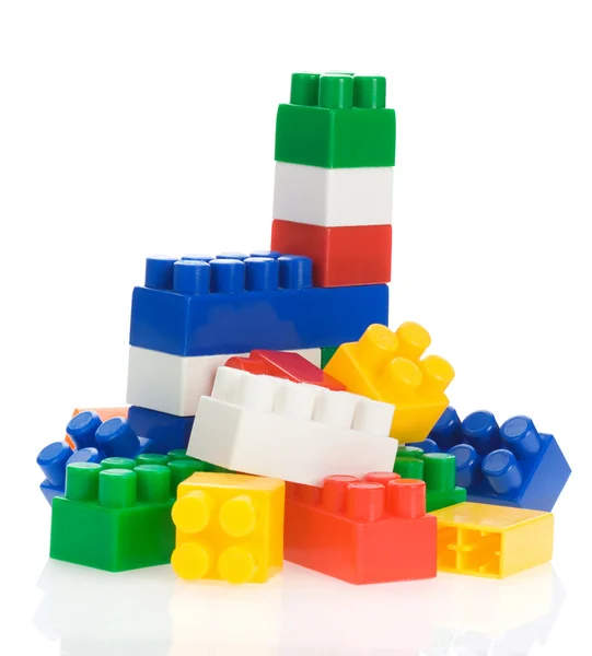 Toys isolated on white — Stock Photo, Image
