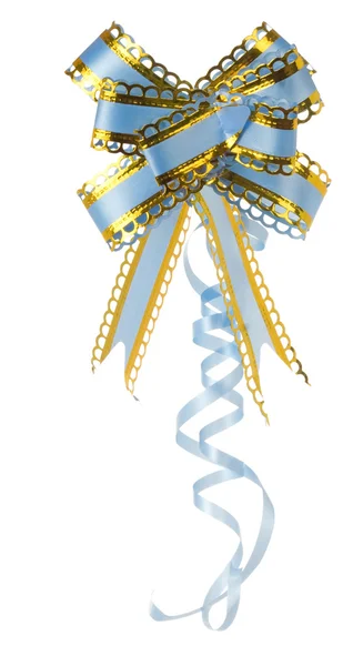 Gift bow on white background — Stock Photo, Image
