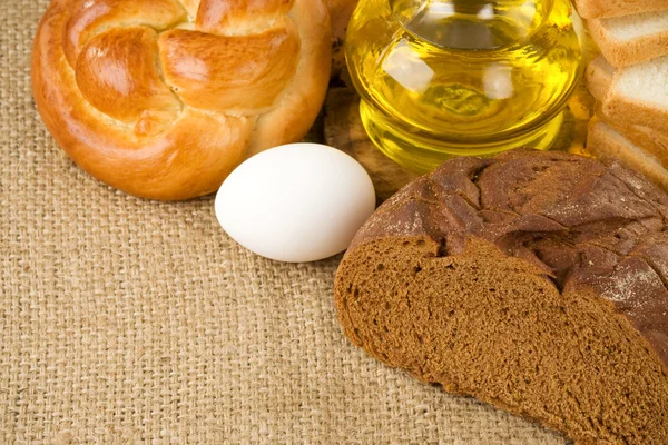 Pane e prodotti da forno — Foto Stock