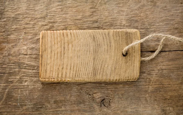 Prezzo su sfondo di legno — Foto Stock
