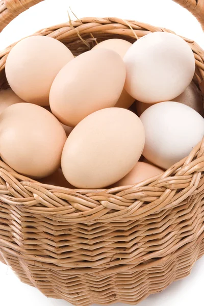 盘子和鸡蛋 — 图库照片