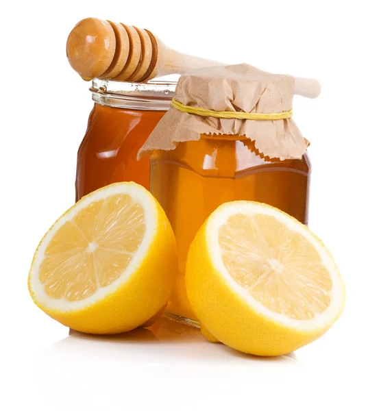 Méz és citrom — Stock Fotó
