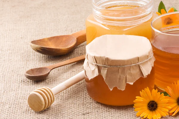 Flowery honey — Stock Photo, Image