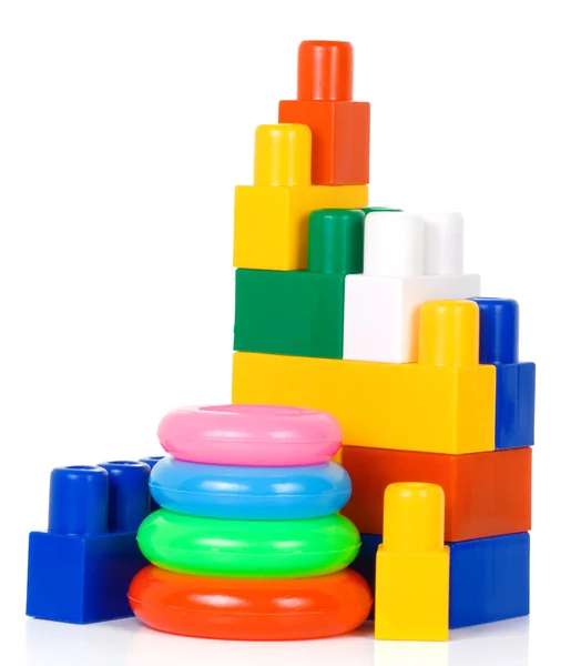 Construtor colorido plático — Fotografia de Stock