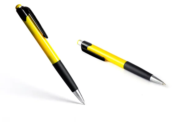 Горизонтальные и стоячие ручки — стоковое фото