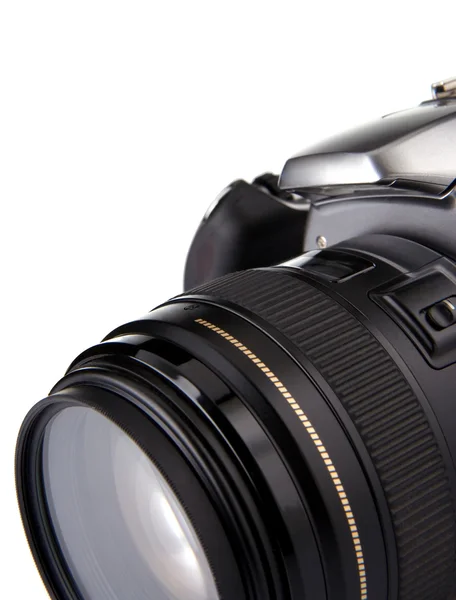 Digitaalinen valokuva kamera eristetty valkoinen — kuvapankkivalokuva