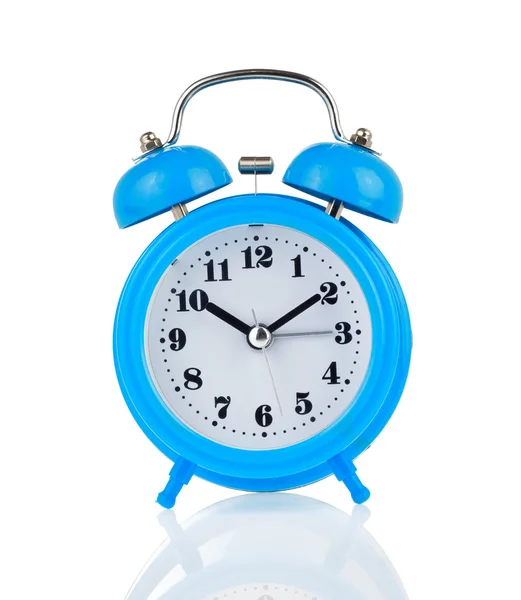 Alarm klok horloge geïsoleerd op wit — Stockfoto