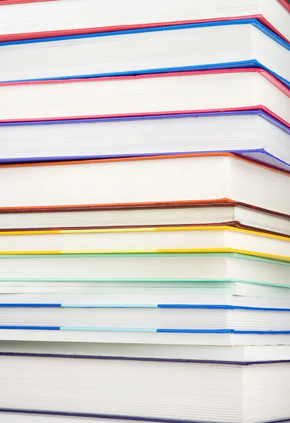 Pile of colorful books — Stock Photo, Image