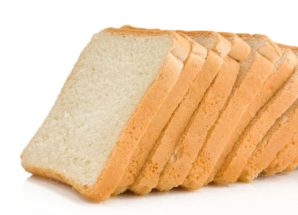 Loaf of bread isolated on white — Stock Photo, Image