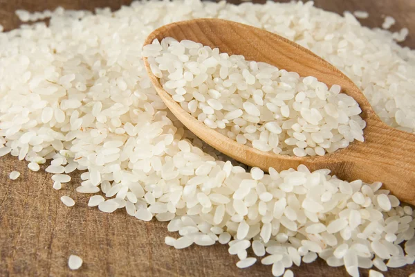 Kaşık pirinç tahıl — Stok fotoğraf