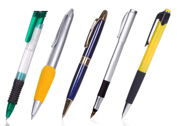 Ручки ізольовані на білому — стокове фото