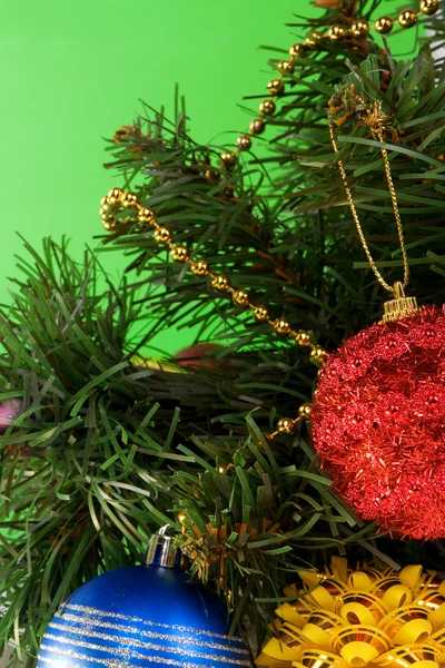 Ornamento di Natale su albero — Foto Stock