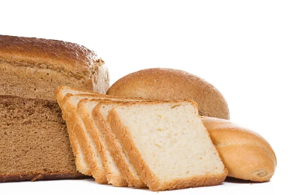 Produto de padaria em branco — Fotografia de Stock