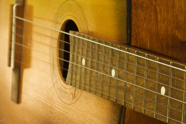 Ahşap klasik gitar — Stok fotoğraf