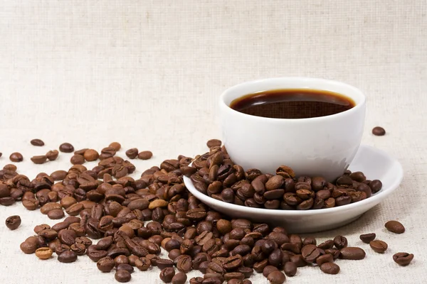 Caffè e tessili — Foto Stock